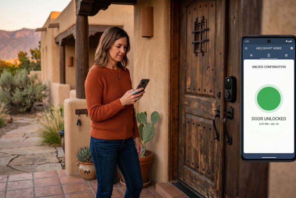 Remote access door locks