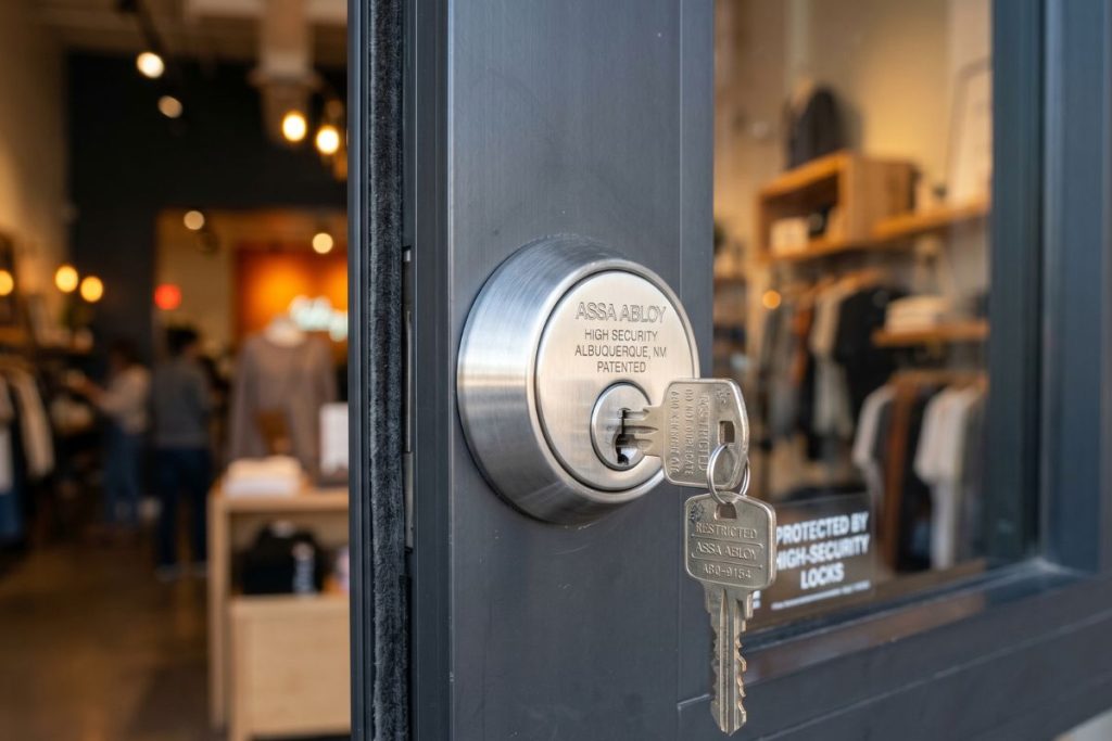 High security cylinders